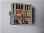 Disney Trading Pin 125255     WDW – runDisney Wine & Dine Half Marathon Weekend 2017 - Fall Feast 5K - I Did It!