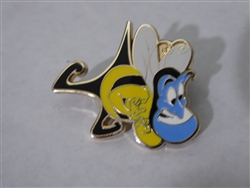 Disney Trading Pins 125311 Aladdin Icons (4 pins) - Genie Bee Only