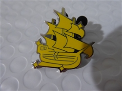 Disney Trading Pin   125337 Peter Pan Icons (4 pins) - Pirate Ship only