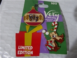 Disney Trading Pin 125406 WDW - MVMCP 2017 - Chip and Dale and Ornament Set