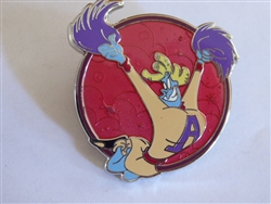 Disney Trading Pins  125492 Aladdin 25th Anniversary Collection - Genie Mystery Set - Cheerleader Genie Chaser