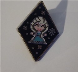 Disney Trading Pin 125538 Frozen Diamond Cross Stitch Mystery Set - Elsa Only