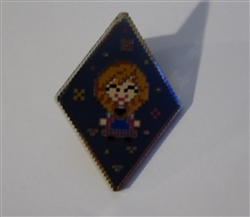 Disney Trading Pin 125541 Frozen Diamond Pixel Mystery Set - Anna Only