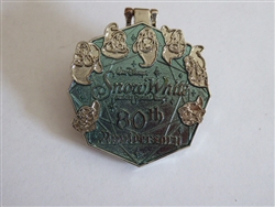 Disney Trading Pin 126060 Snow White and the Seven Dwarfs 80th Anniversary - Diamond Hinged pin