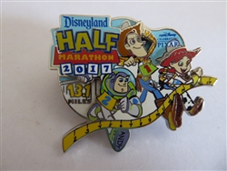 Disney Trading Pin 126092 DLR - runDisney - Pixar Half Marathon Weekend - Toy Story Half Marathon Event Pin
