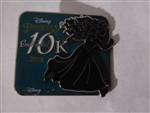 Disney Trading Pin 128781 WDW – runDisney Princess Half Marathon Weekend 2018 - Princess Enchanted 10K Event Pin - Merida