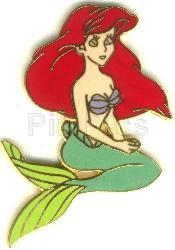 Disney Trading Pins 1318: Little Mermaid (Ariel Sitting)