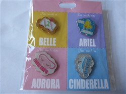 Disney Trading Pin 144720 WDW/DLR - Princess D-Flair Pin Set