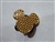 Disney Trading Pin 145621 Dotted Mickey Icon – Gold