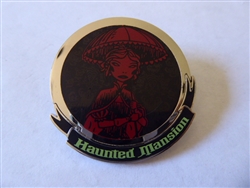 Disney Trading Pin 148827 Disney Parks – Parasol Girl - Haunted Mansion - Glow Mystery
