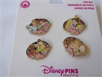 Disney Trading Pin 151666 Princesses - Booster Set