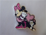 Disney Trading Pin 152642     Minnie and Figaro - Pink Heart