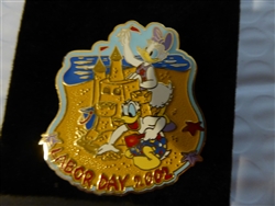 Disney Trading Pins 15357 WDW - Labor Day 2002 (Daisy & Donald)