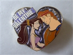 Disney Trading Pin 154431     DEC - Hercules and Megara - Be My Valentine