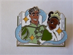 Disney Trading Pin 160238     Tiana and Naveen - Princess and the Frog - Winter Storybook - Gift Card