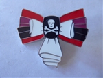Disney Trading Pin 160359     Loungefly - Captain Hook - Villain Character Bow - Mystery