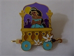 Disney Trading Pins 160815     Uncas - Jasmine - Princess Train Car - Mystery - Aladdin