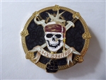 Disney Trading Pin 161253     PALM - Jack Sparrow - Pirate of the Caribbean - Gold