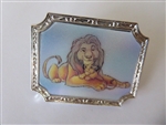 Disney Trading Pin   161472     Uncas - Mufasa and Simba - Lion King - Sketch Lenticular - Disney 100 - Black and White to Color