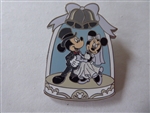 Disney Trading Pin 161653     WDW - Minnie and Mickey - Wedding