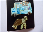 Disney Trading Pins 161774     Our Universe - Finding Nemo Food Truck Set - Crush and Vegetarian Food - Pixar