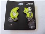 Disney Trading Pin 162359    Jack Skellington and Zero Set - Nightmare Before Christmas