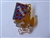 Disney Trading Pin 162515     Japan - Pluto - Red and Blue Checkerboard - Bone - Dangle