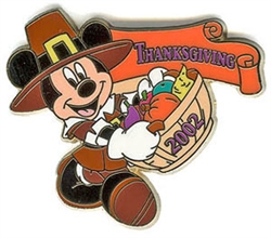 Disney Trading Pin 12 Months of Magic - Thanksgiving 2002 (Mickey)