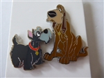 Disney Trading Pin 164397     Jock and Trusty - Scottish Terrier - Hound - Lady and the Tramp