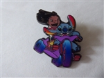 Disney Trading Pin 164443     Loungefly - Lilo and Stitch Riding Tricycle - Ombre - Lilo and Stitch