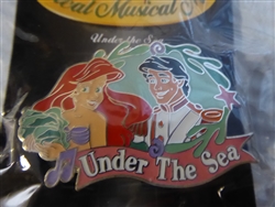 Disney Trading Pins 16464 Magical Musical Moments - Under The Sea (Ariel & Prince Eric) Musical