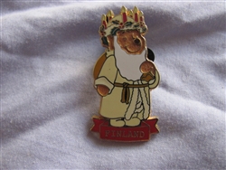 Disney Trading Pin 16593: DS - Pooh Santas Around the World (Finland)