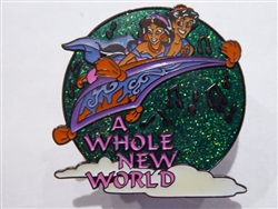 Disney Trading Pin 16660 Magical Musical Moments - A Whole New World (Green) Musical