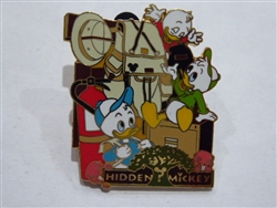 Disney Trading Pin 18924 WDW - AK Pin Trading Porch - Hidden Mickeys #6 (Nephews)