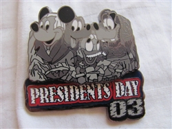 Disney Trading Pin 19801: WDW - Presidents' Day 2003 (Mount Rushmore)