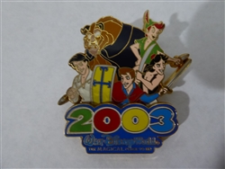 Disney Trading Pin 21388 WDW - 2003 The Magical Place To Be (Heroes)