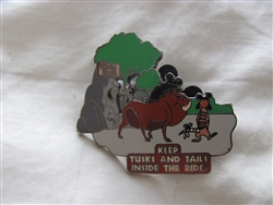 Disney Trading Pin 22554 Wild about Safety - Keep Tusks and Tails....