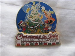 Disney Trading Pin 24003 WDW - Christmas in July 2003 (Passholder Exclusive)