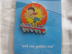 Disney Trading Pins 2526: Disneyana 2000 Small World Series -- #8 'And One Golden Sun'