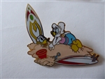 Disney Trading Pin 29656     Disney Auctions - Donald & Daisy Duck at the Beach