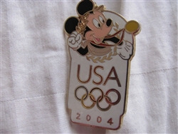 Disney Trading Pins 30889: USA Olympic Logo - Mickey Mouse