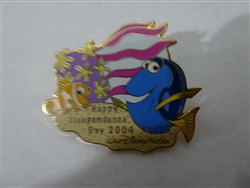 Disney Trading Pin 31026 WDW - 4th of July (Nemo & Dory)