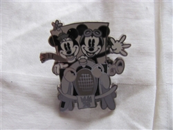 Disney Trading Pin 31895: WDW - Travel Company 2004 (Mickey & Minnie in Car) Black & White