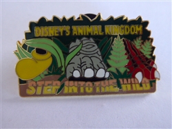 Disney Trading Pin 3334: Disney's Animal Kingdom, Step Into the Wild