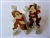 Disney Trading Pin  35555     DL - Chip and Dale - Ice Skating - Snowflake - Winter