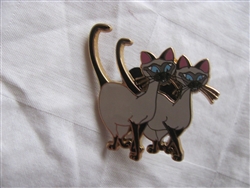 Disney Trading Pin 35662: Si and Am (Lady and the Tramp)