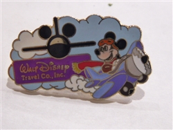 Disney Trading Pin 3582: Disney Travel Company - 2001 (Mickey / Earforce One)