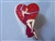 Disney Trading Pin 35933     Disney Auctions - Jessica Rabbit with Hearts Facing Right