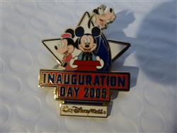 Disney Trading Pins   36097 WDW - Inauguration Day 2005 (Mickey, Minnie & Goofy)