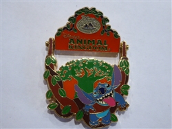 Disney Trading Pin 36392 DVC Member Exclusive - 2005 Collection (Animal Kingdom/Stitch)